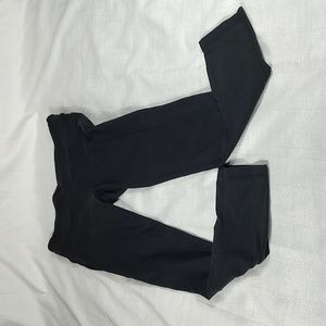 Black Athleta Business Casual Stretch Skinny Leggings Pants Pockets Size Medium